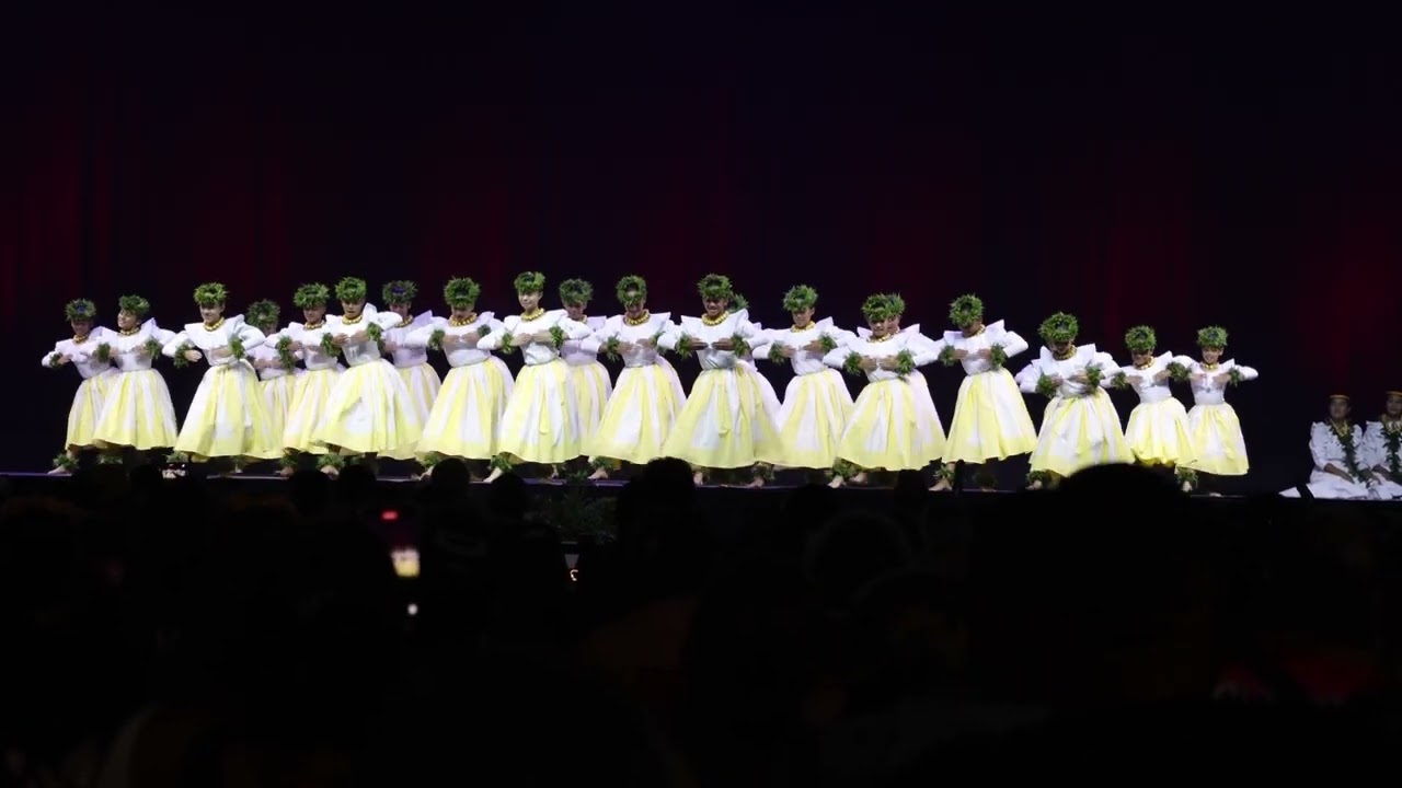 2025 Keiki Hula Kahiko - Hula Halau Na Mamo O Pu'uanahulu - 1st Place Winners