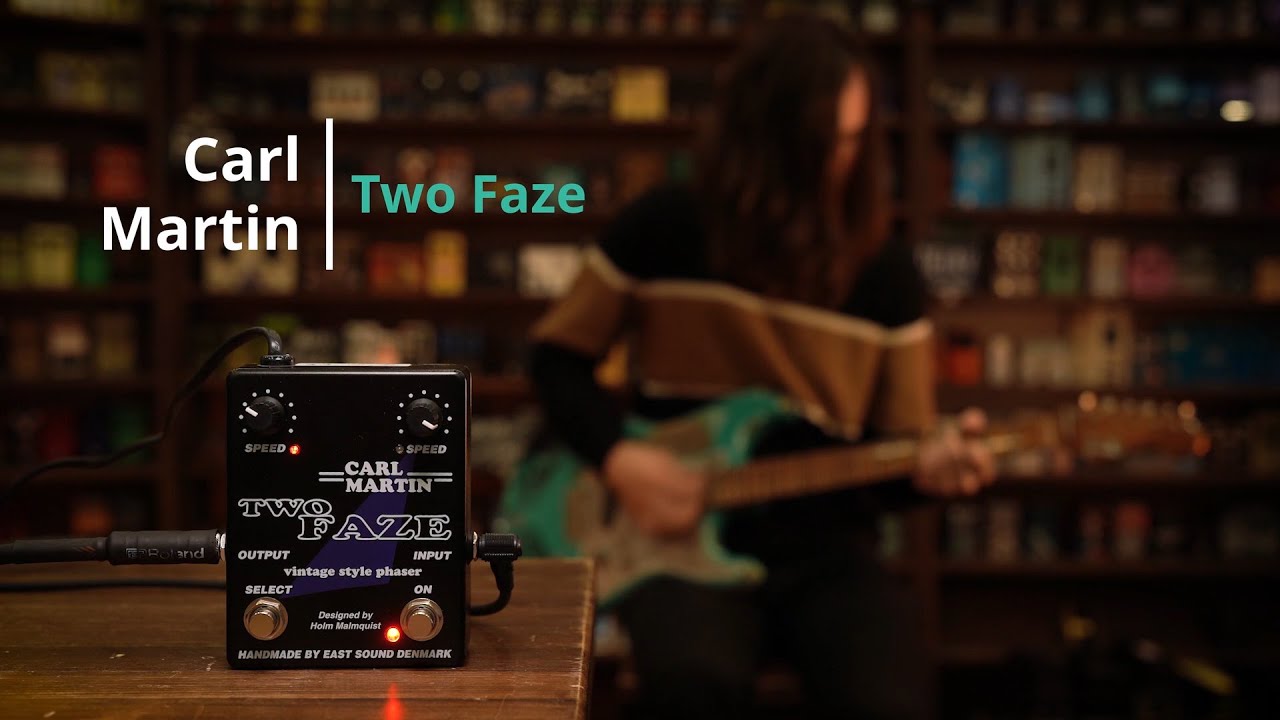 Carl Martin Two Faze Vintage Style Phaser - DMTR Pedal Shop #быстрообзор