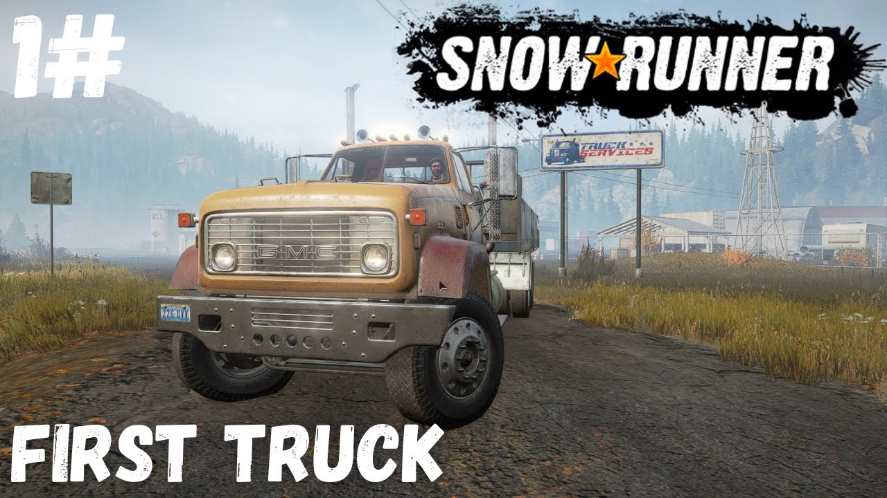 SnowRunner - (Michigan) - Episode 1 - First Truck