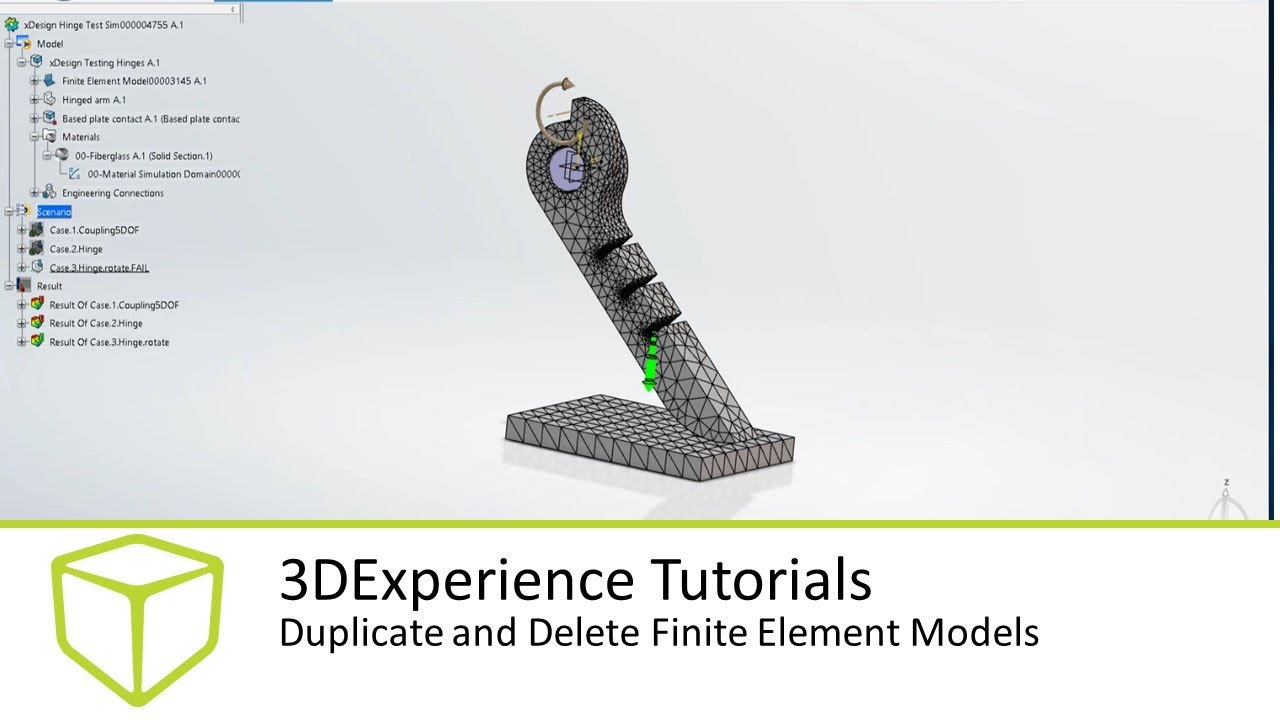 SIMULIA - Duplicate and Delete Finite Element Models