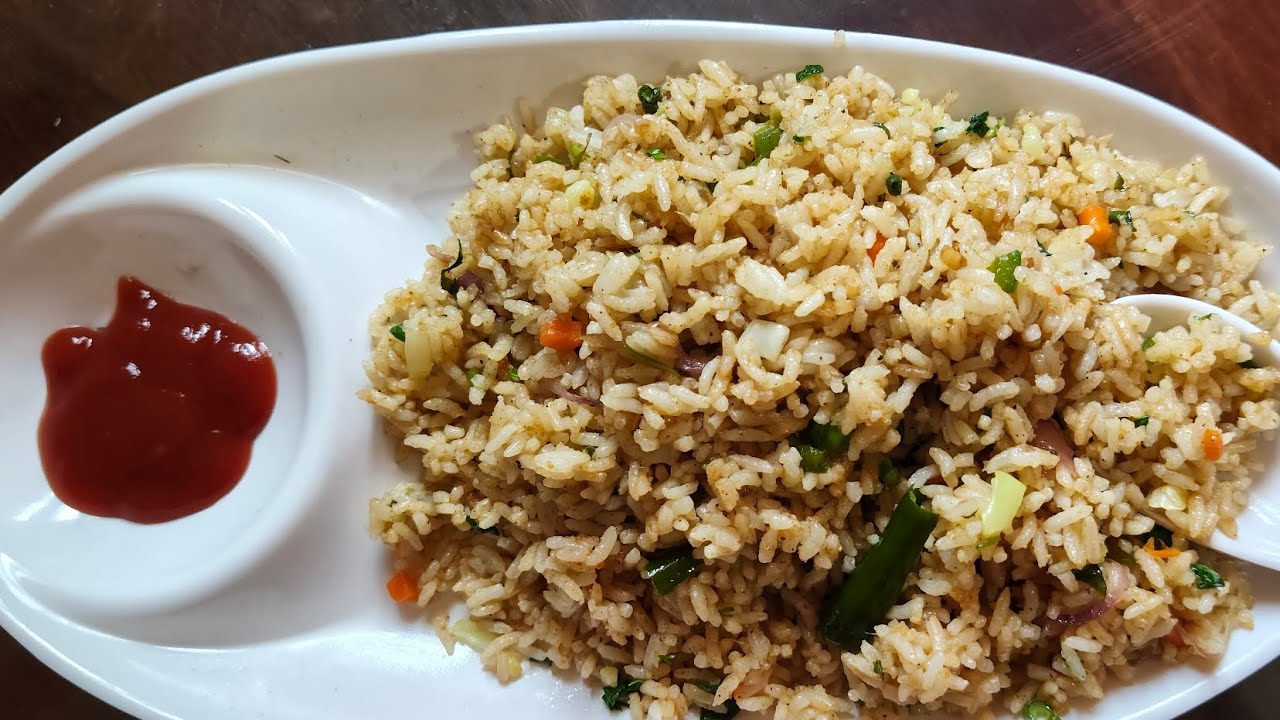 Tasty and Easy Veg Fried Rice Recipe 😋