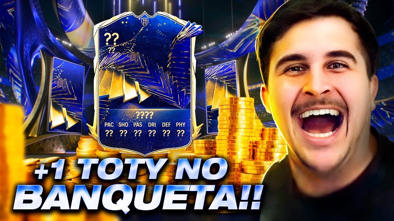 GASTEI 1 MILHÃO DE COINS E TIREI MAIS UM TOTY NO BANQUETA!!