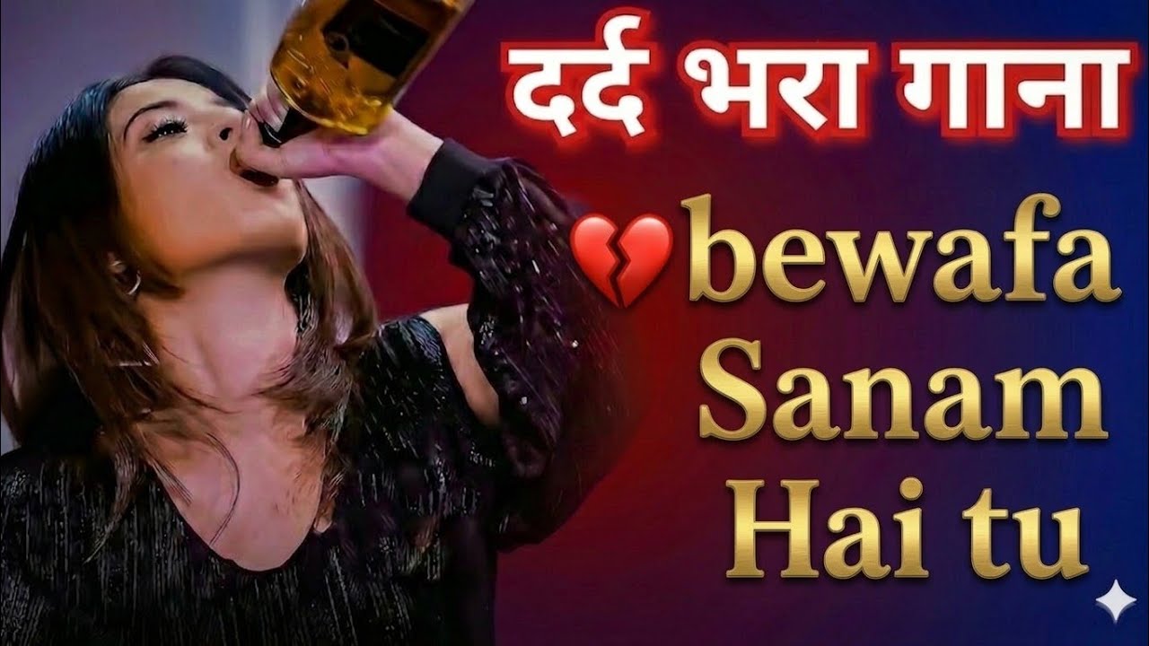 Bewafa Sanam Hai Tu 💔 | Most Heartbreaking Hindi Song | 90s Sad Song Vibes