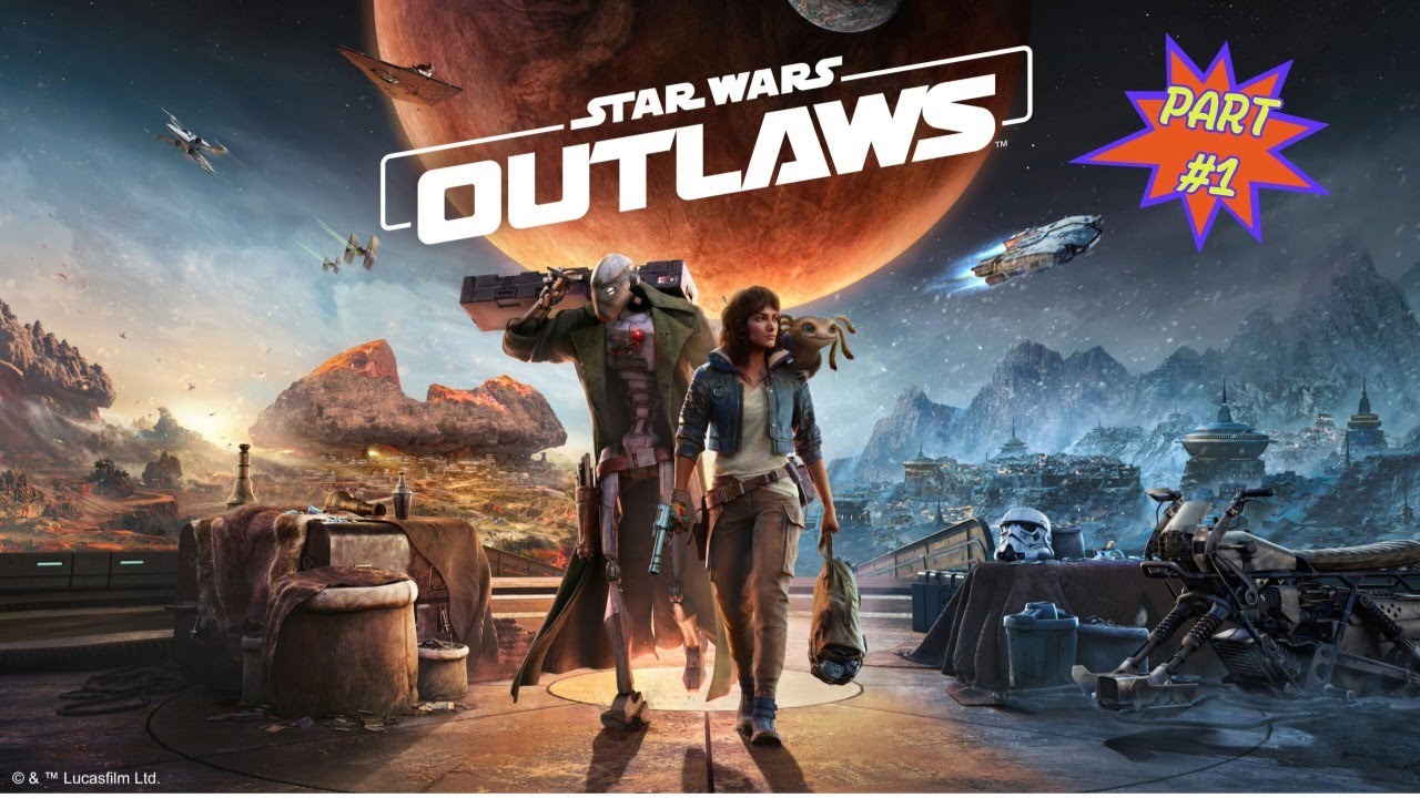 (dad helps) star wars outlaws - lets play