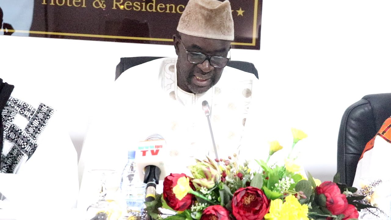 Discours President Moustapha Cisse Lo