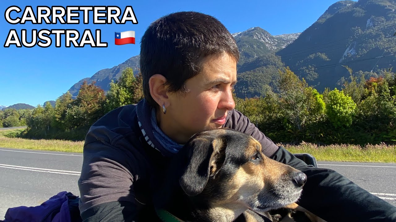 KM 790 a pé — CHEGAMOS NO OCEANO PACÍFICO - CHAITÉN — Carretera Austral, Chile