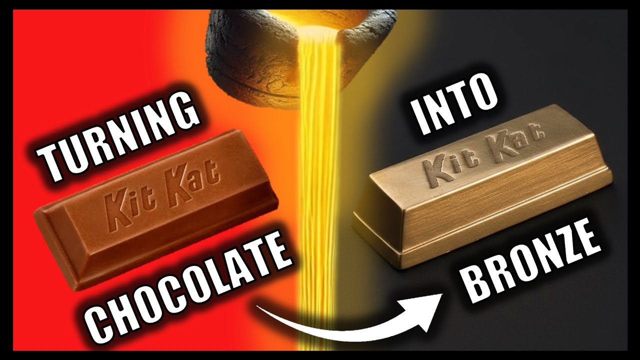 MAKING METAL CANDY ( USING CHOCOLATE )