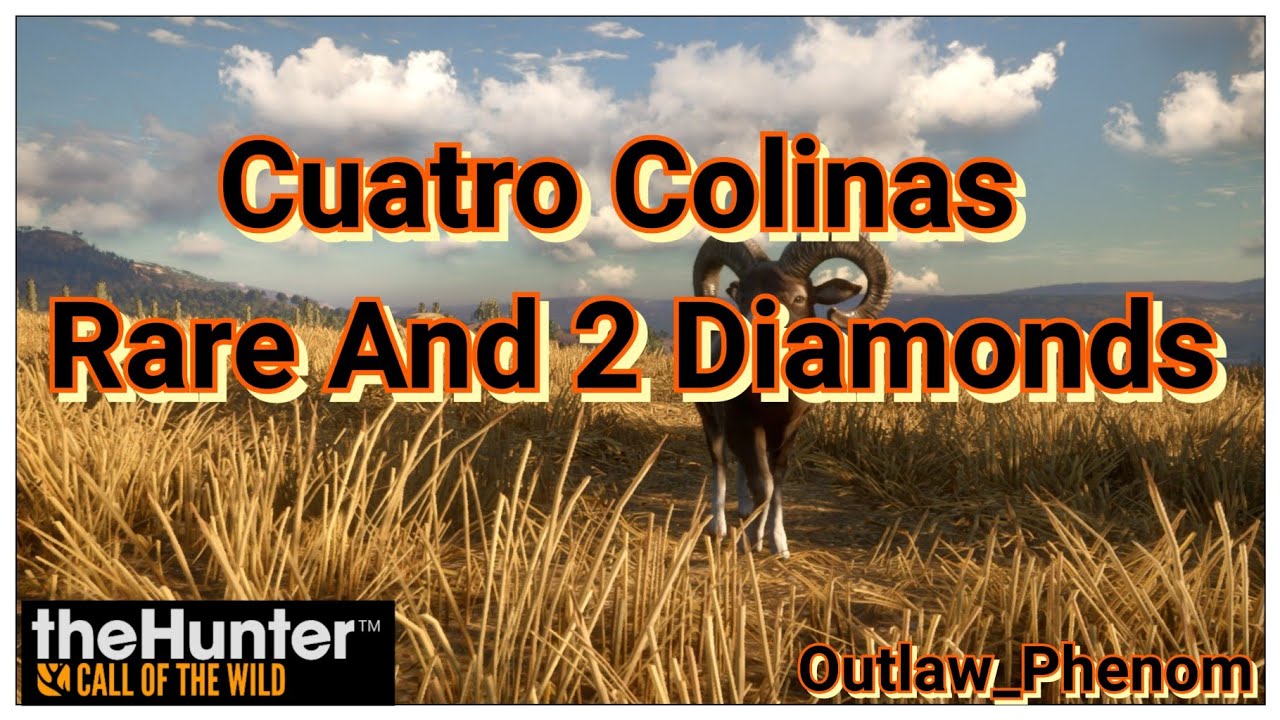 Cuatro Colinas Rare Roe Deer,Diamond Boar,and Diamond Mouflon!
