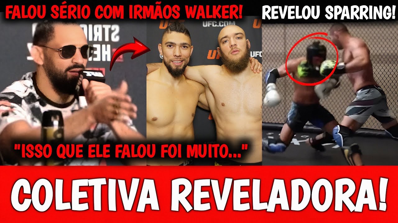 🚨Michel Pereira FALA SÉRIO sobre ATITUDE de Johnny Walker, TRET4 com Valter| SPARRING com Strickland