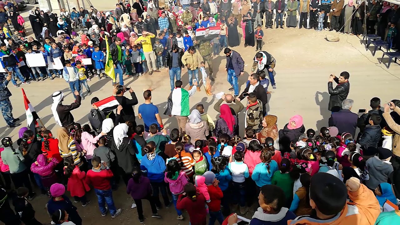 الوقفه التظامنية لأهالي قرية موثبين مع القدس الشريف.. وفلسطين المحتله.
