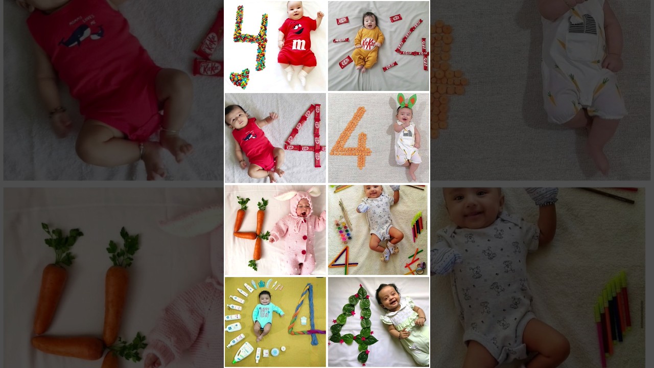 4 month baby photoshoot ideas at home | 4 month baby photoshoot #babyphotoshoot #4monthphotoshoot