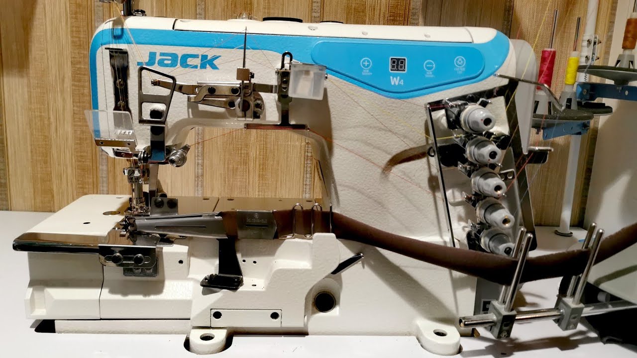 EASY! Jack W4 Coverstitch Machine - How to Change/Install Binding Attachment Parts (Step-by-Step)