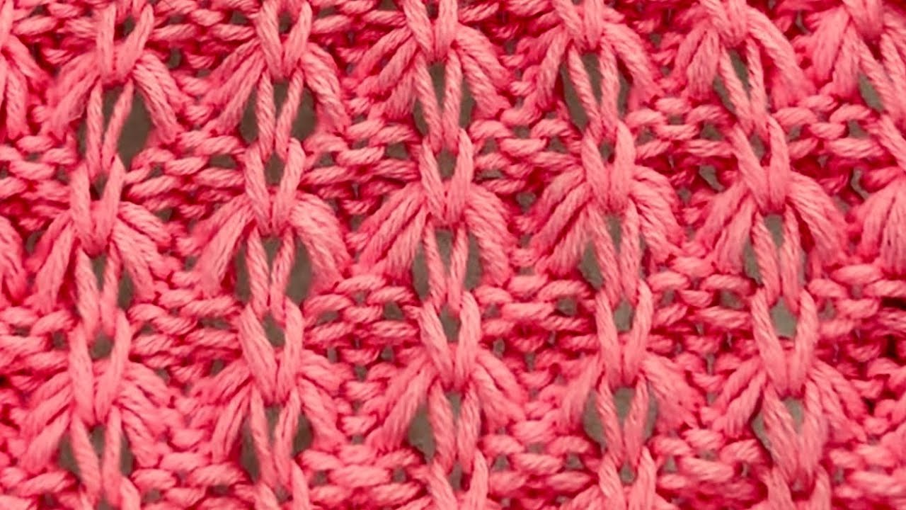 Dropped Stitch Lace Knitting Pattern | Hand Knitting Tutorial