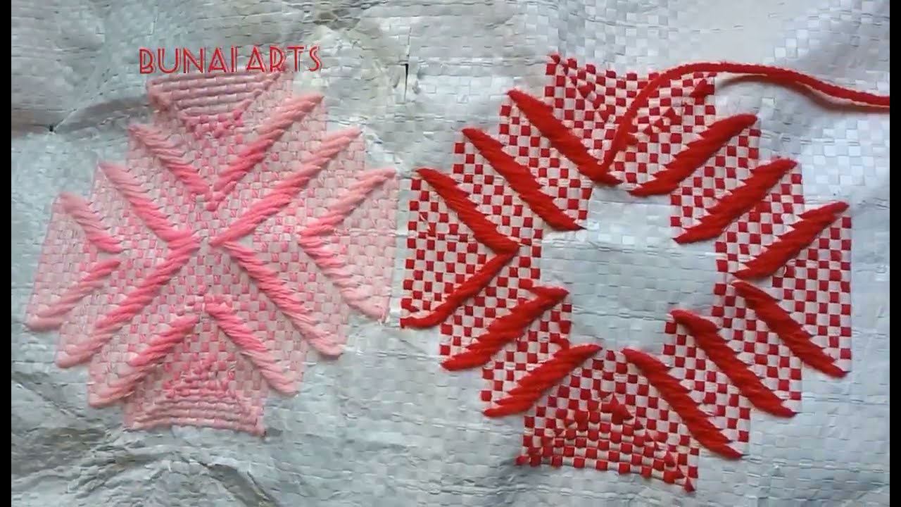 Hand Embroidery 🪡🪡//plastic ason design//