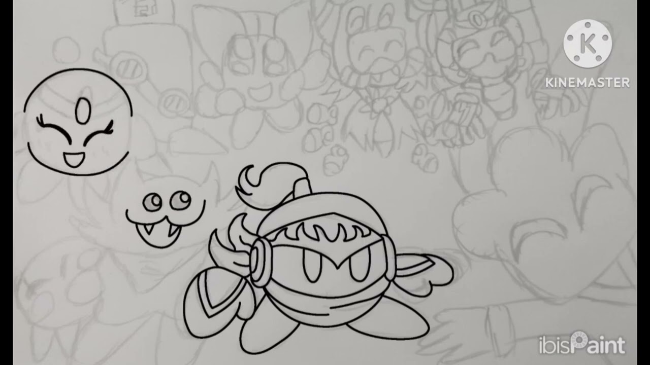 Speed paint another y los miembros de su discord