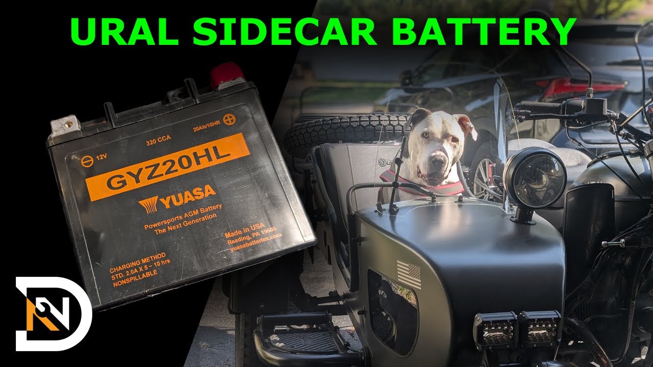 Ural Sidecar Motorcycle Battery – How to Replace the Battery on a Ural GearUp Motorcycle