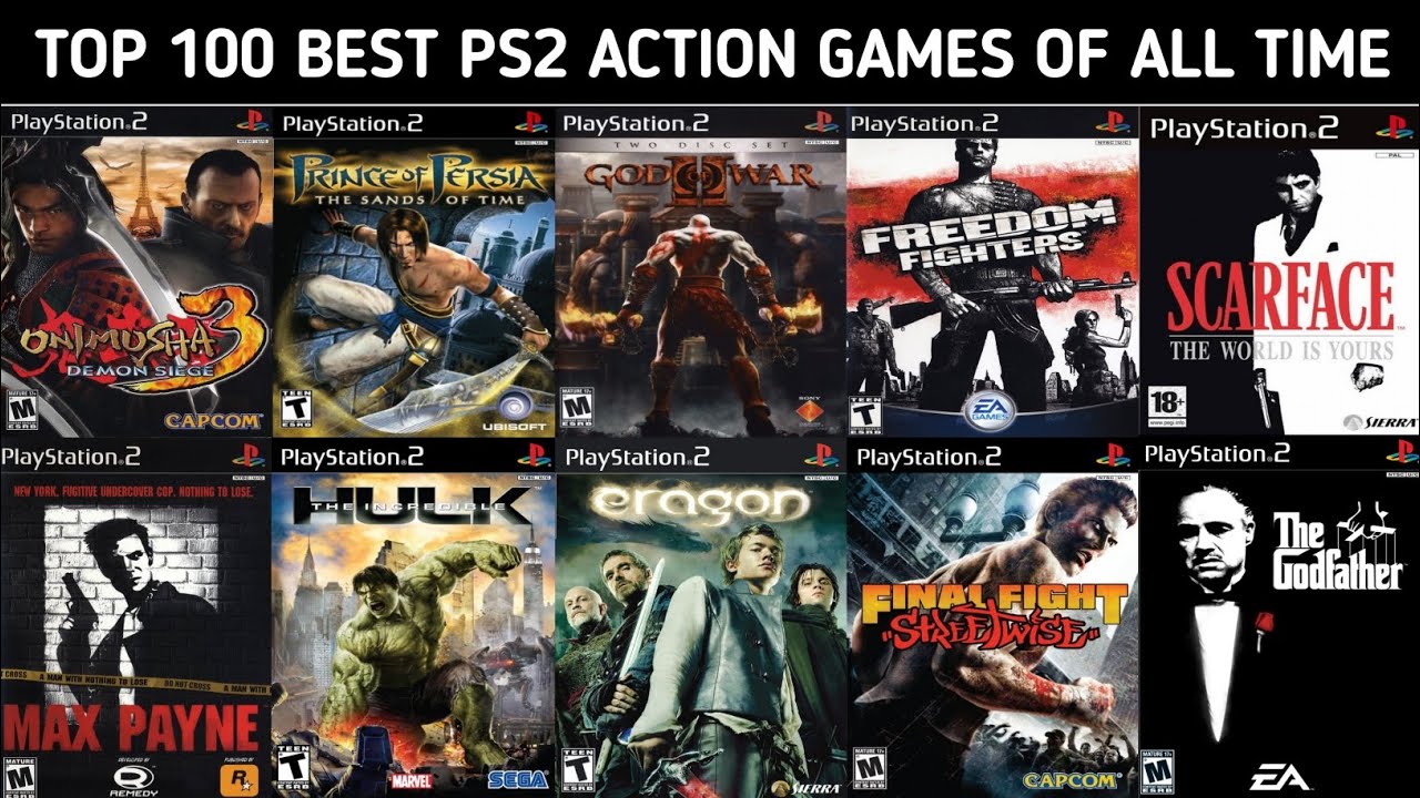 Top 100 Best PS2 Action Games Of All Time | Best PlayStation 2 Games