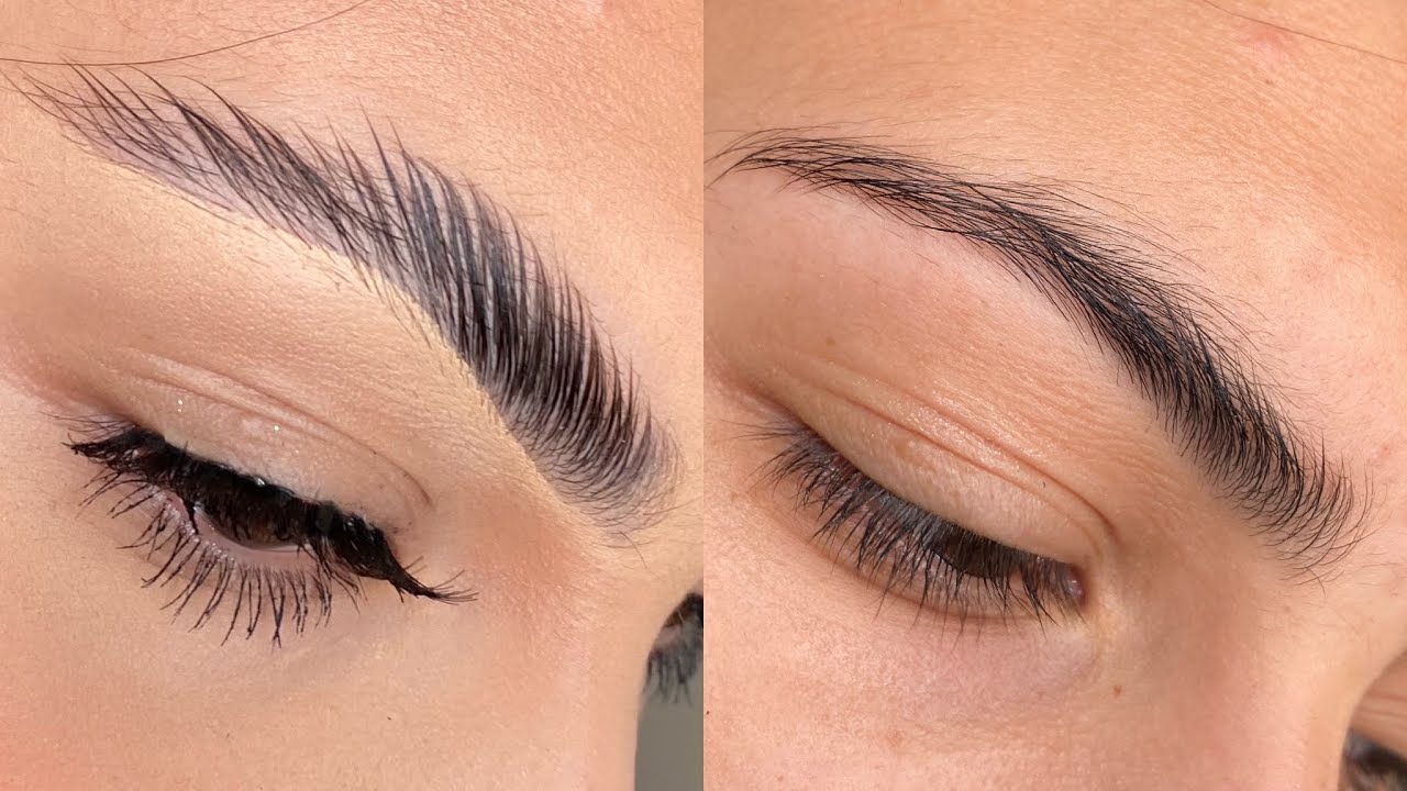 How to get feathered eyebrows