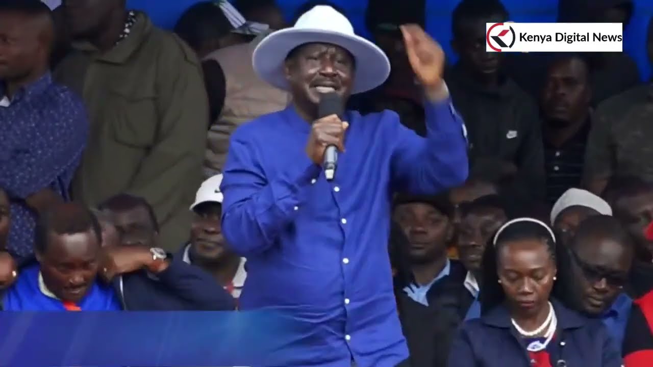 KUMEWAKA!! LISTEN TO RAILA ODINGA'S EXPLOSIVE SPEECH IN KIBRA TODAY AS HE RETURNS TO THE COUNTRY!!