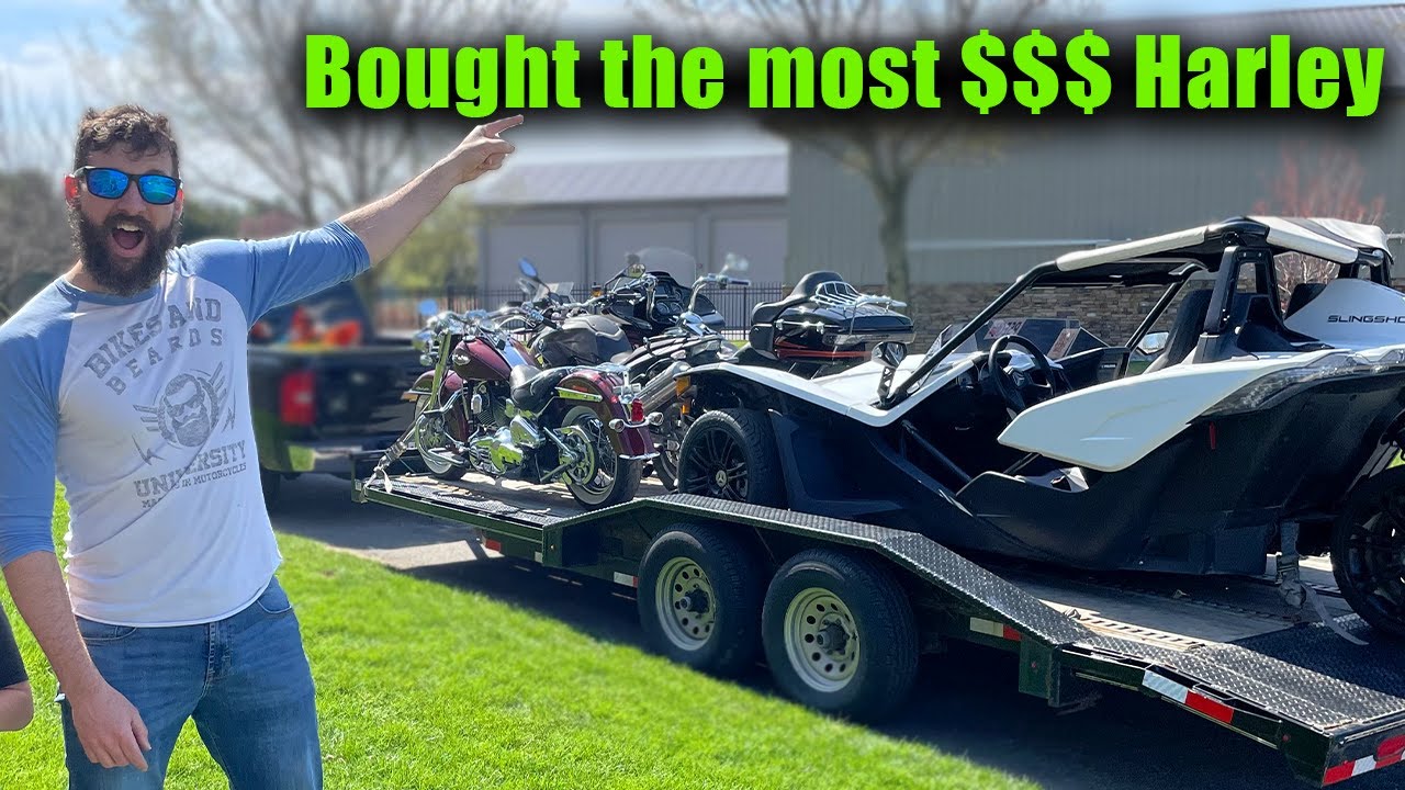 I Bought the Most Expensive Harley at auction and ...