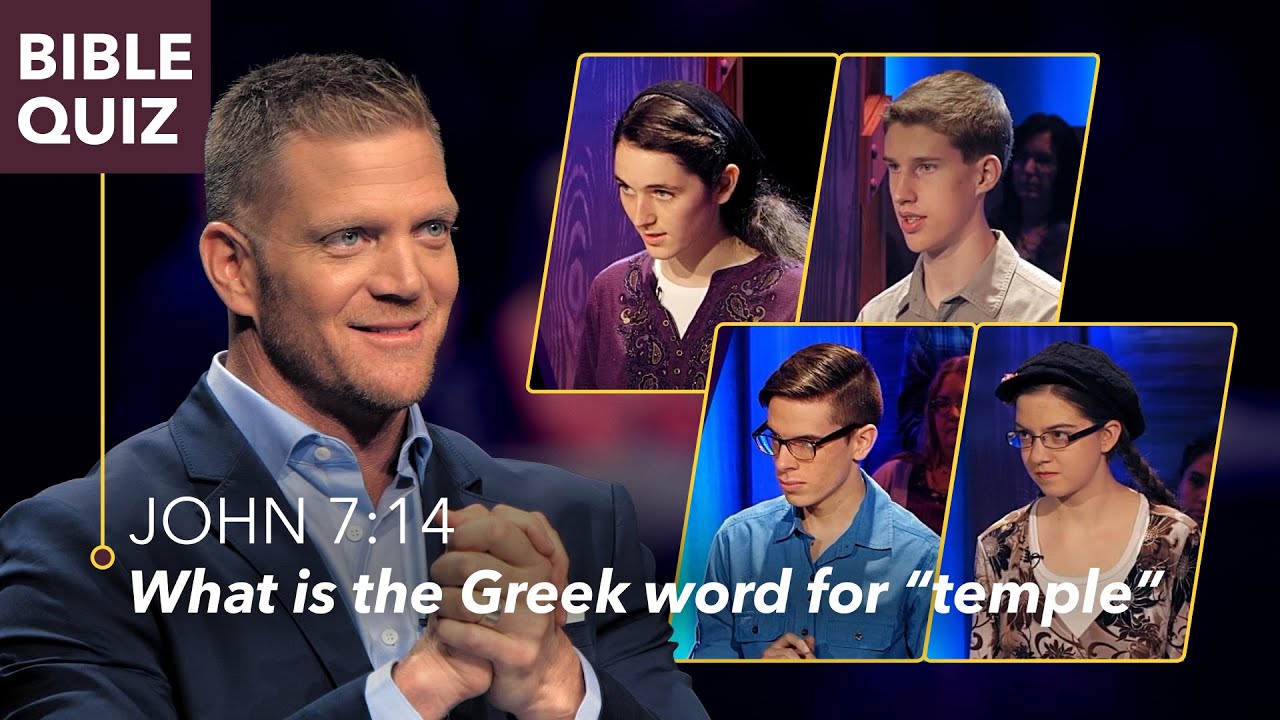 Bible Quiz: What is the Greek word for 