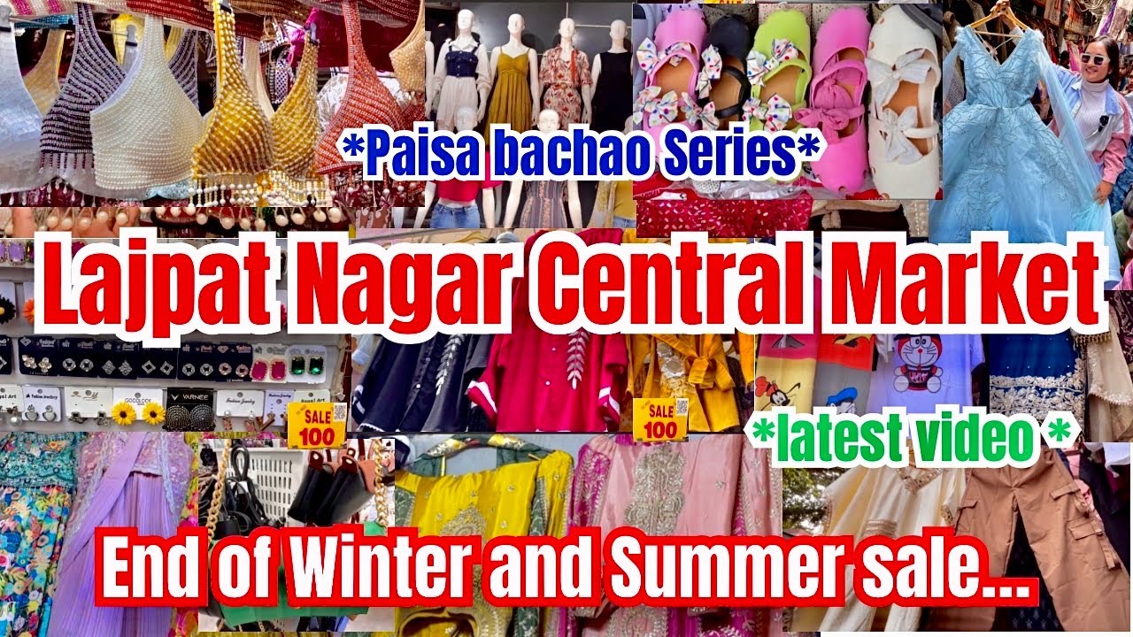 LAJPAT NAGAR MARKET DELHI 2026 | WEDDING COLLECTION | STARTS FROM ₹10/ | LATEST VIDEO 