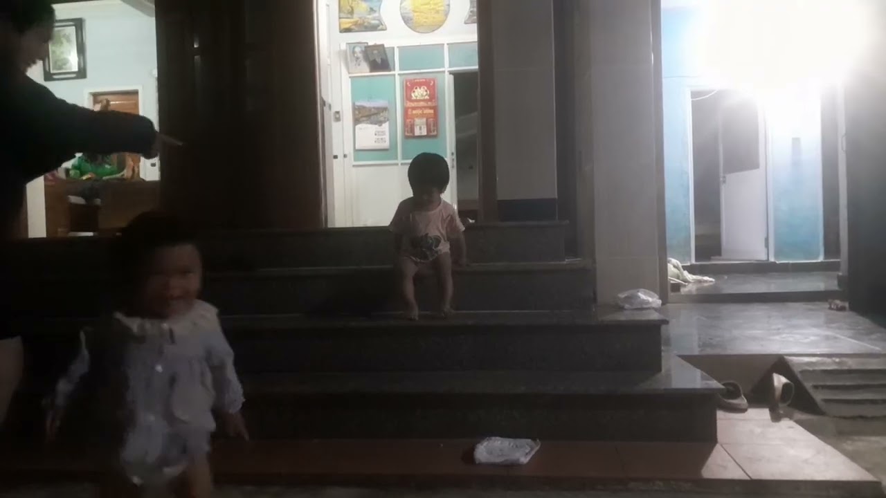 Buổi tối vui vẻ .kem sữa cùng thi đua