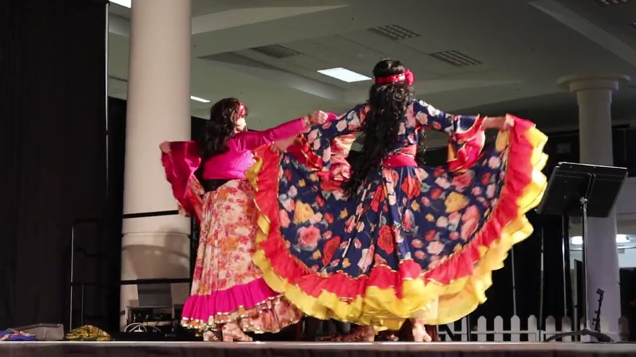 Russian Romani Dances, Ruska Roma, Russian Gypsies subgroup of Romani in Russia and Belarus MVI 6869
