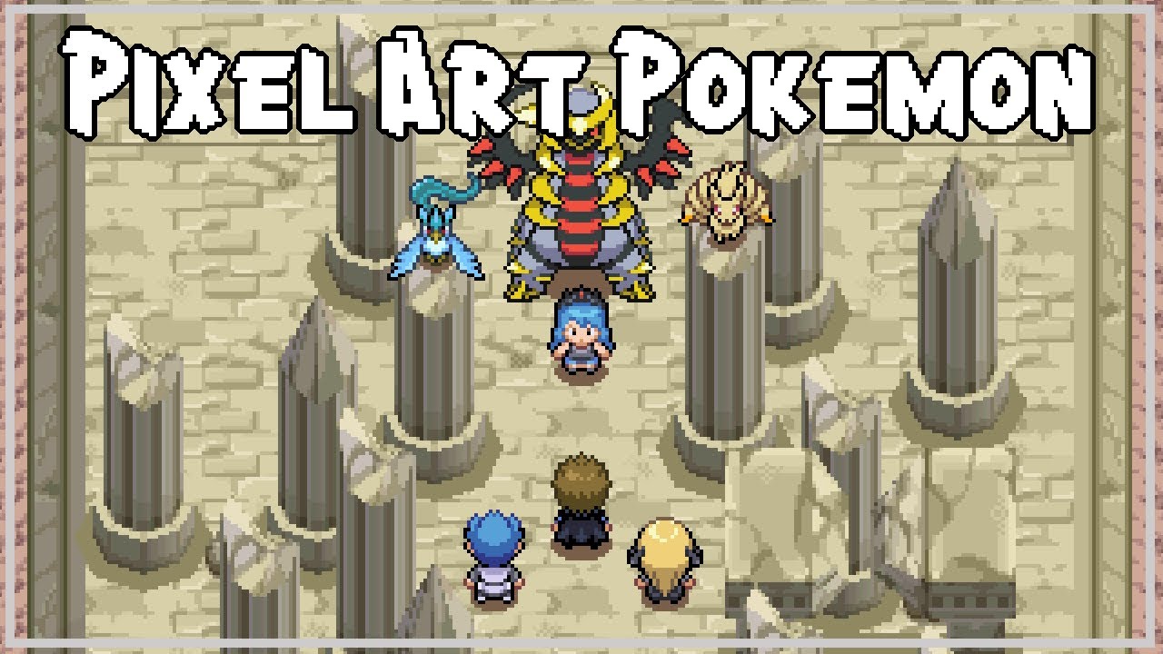 ¡Crear Pixel Art épico de Pokemon 2025!