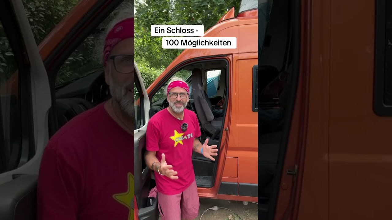 🔒 Kabelschloss 1,80 m – sichert Türen, SUP & Bike. Klein, stark & ideal für Camper 🚐✨