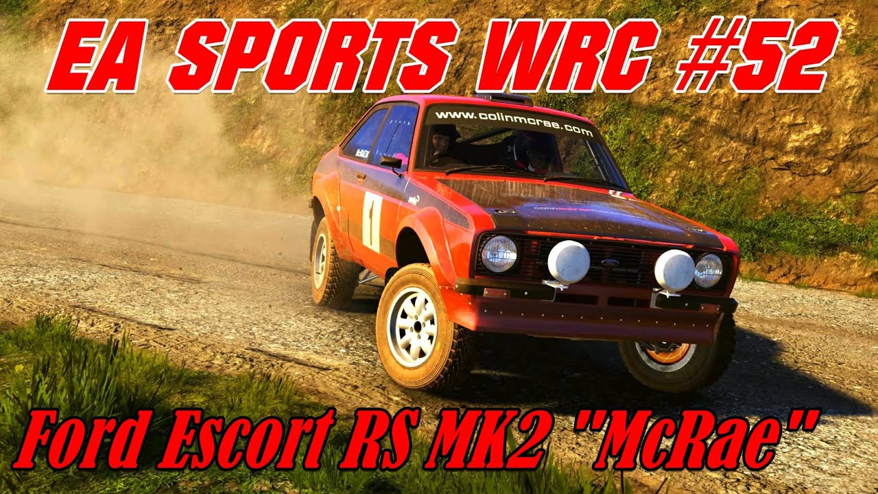 EA Sports WRC #52# Ford Escort RS MK2 