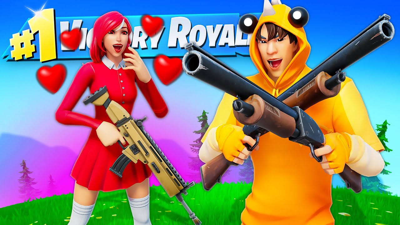 I Played OG FORTNITE with My Crush...