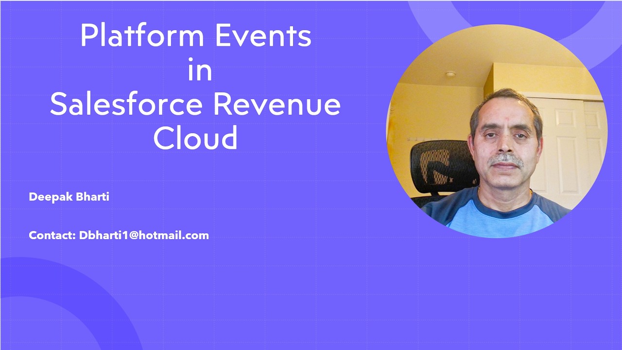 Platform Events in Revenue Cloud
