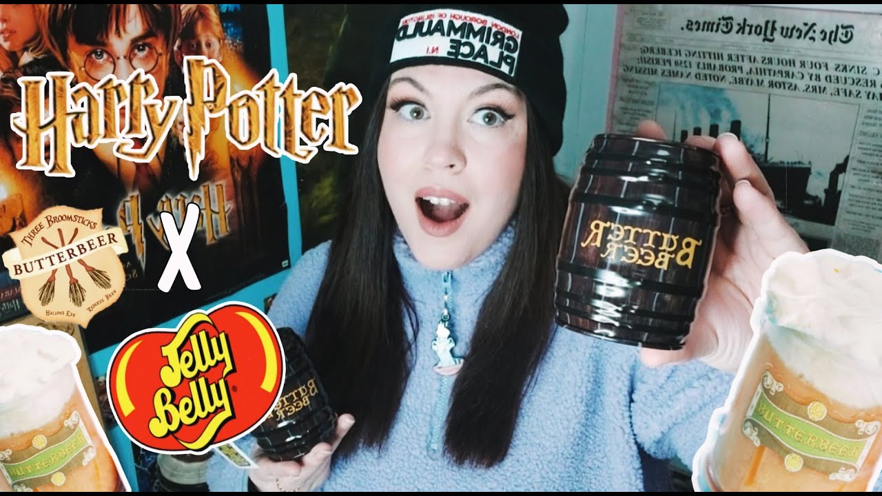 BUTTERBEER JELLY BELLY X HARRY POTTER I PROBANDO LAS NUEVAS GOLOSINAS!