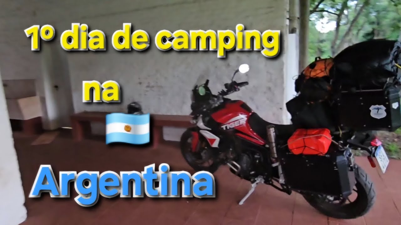VIAGEM DE MOTO PARA O USHUAIA / CAMPING EM YAPEYÚ NA ARGENTINA 
