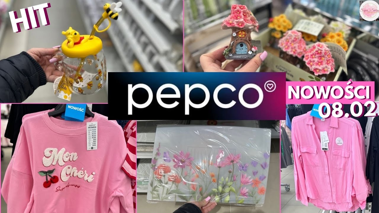 🌸 PEPCO KWIATOWE DOMKI 🌸 KUBEK KUBUŚ HIT 💛💖 NOWE BLUZKI, LEGGINSY, DRESY, NOWOŚCI ➡️ŁAP PREZENT 🎁