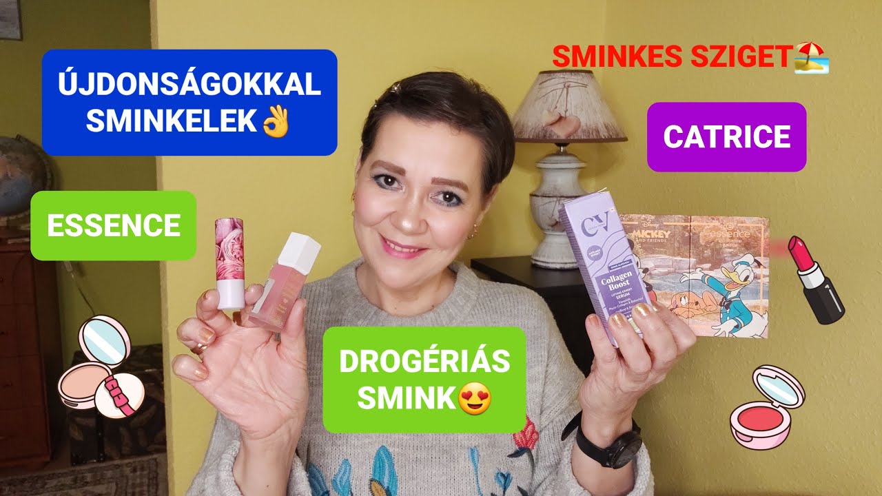 ÚJDONSÁGOKKAL SMINKELEK #smink #drogeriemakeup #kihívás #sminkelés #catrice