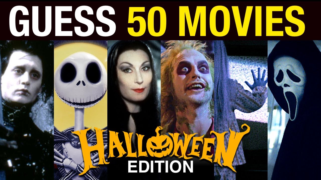 🎃 Guess the Halloween Movie by the Scene | 50 Creepy Classics 🕸️