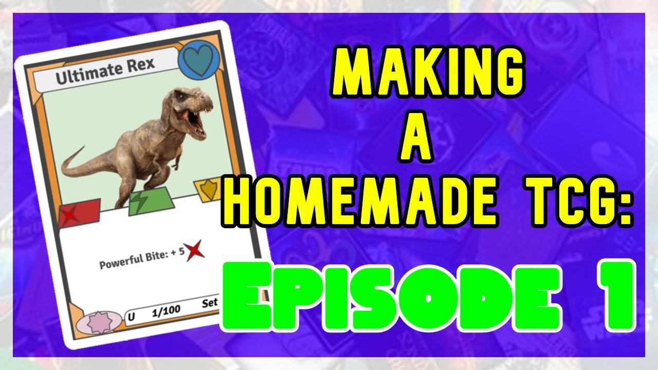 Making A Homemade TCG #1 Coming Up with an Idea
