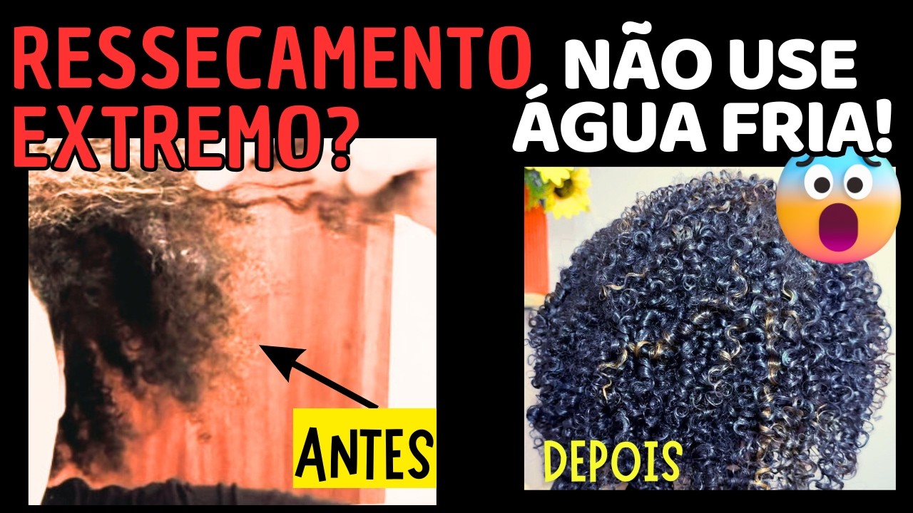 Como acabar com RESSECAMENTO EXTREMO E POROSIDADE. Proibido usar água fria!
