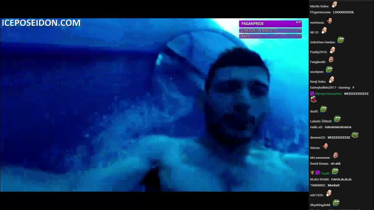 Ice Poseidon Loses his S8 at a Waterpark (VOD with chat) [07/09/2017]
