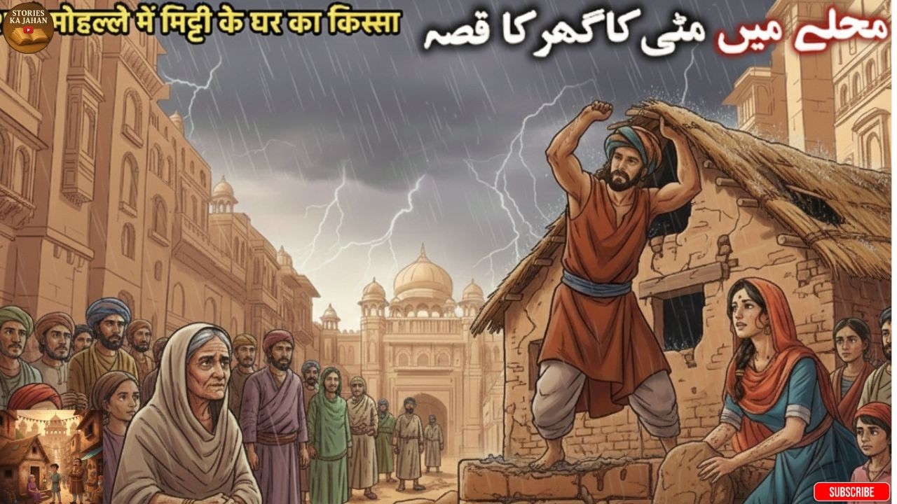 Shahi Mohallay Mein Mitti Ke Ghar Ka Qissa #islamicstory #storytime #emotionalstory #urdustory