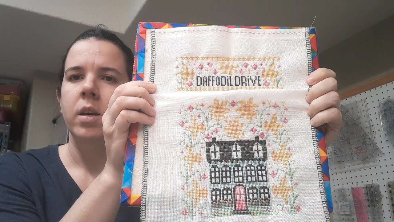 Flosstube #8 - March recap, April goals. Needlework market haul.