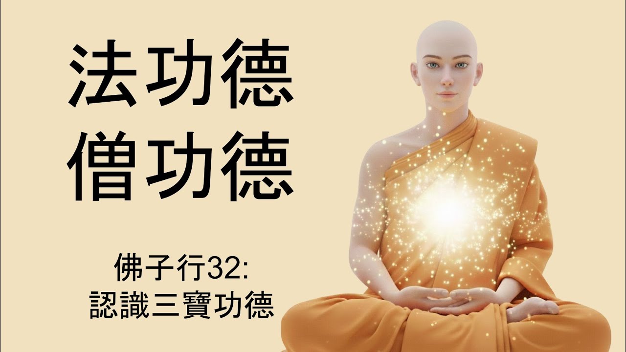 法功德僧功德【如祥法師教學頻道】