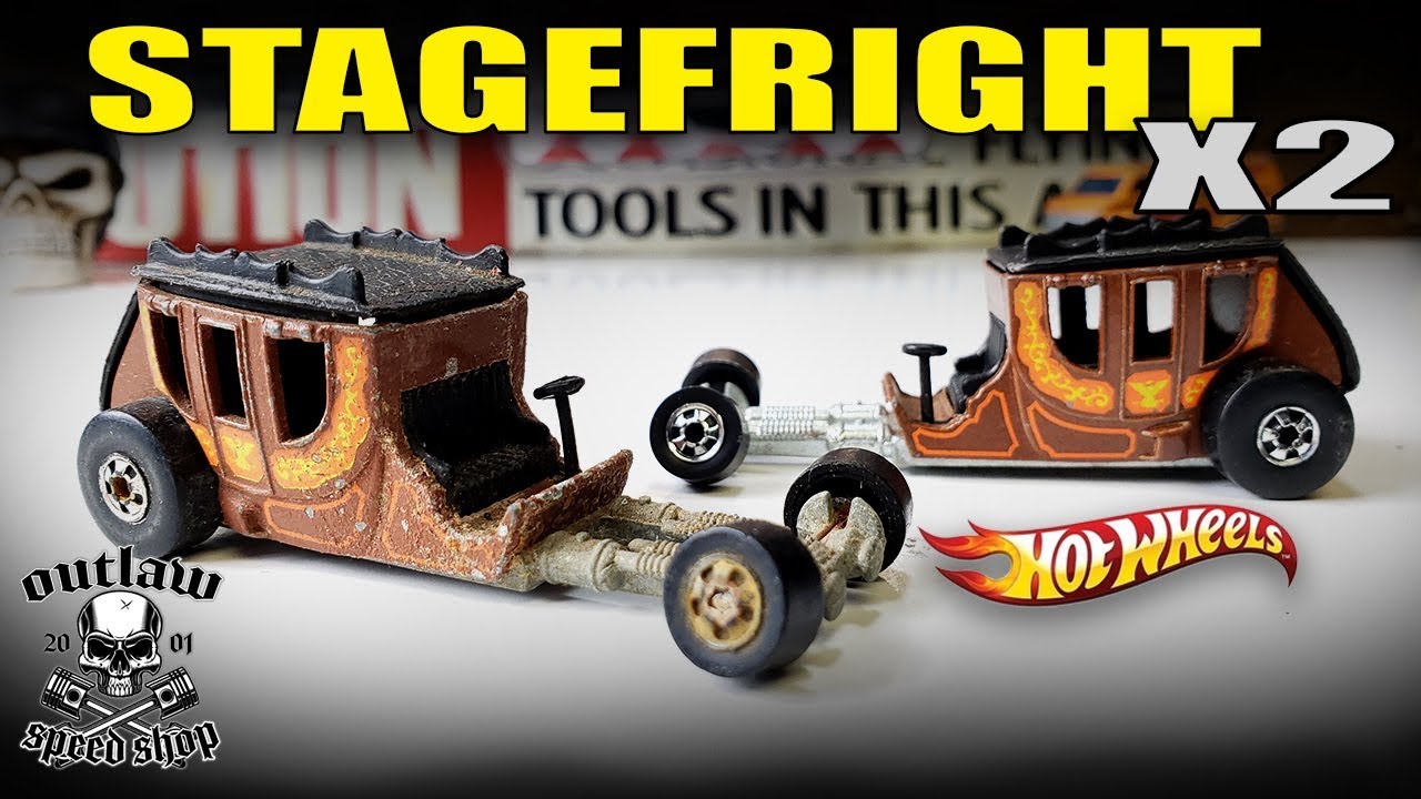 Hot Wheels Custom Stagefright x2