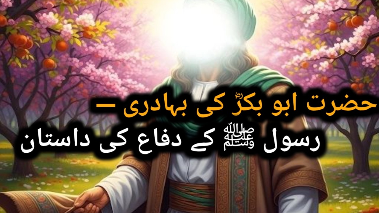 Hazrat Abu Bakr (RA): wafadari aur bahaduri ki misaal .