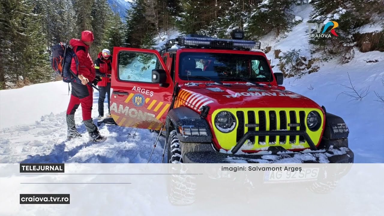 TURIST RĂTĂCIT, SALVAT DIN MUNȚI