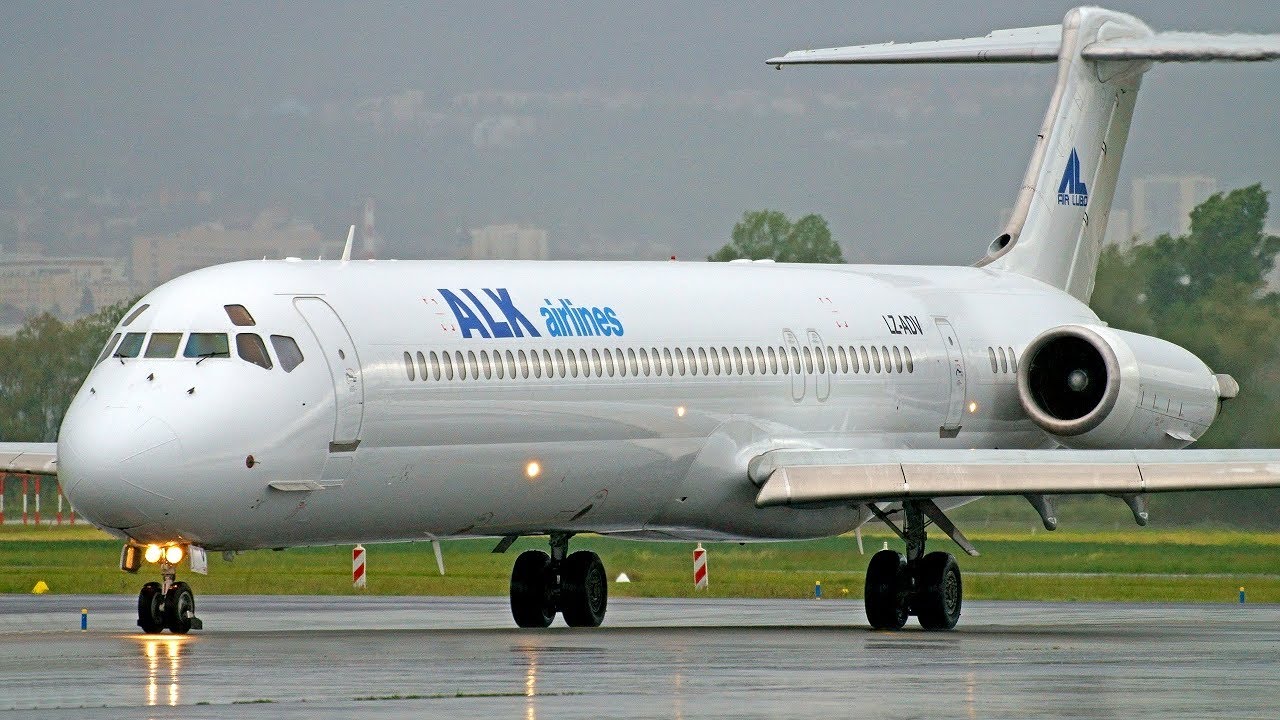 [ENGINE SOUND] ALK Air Lugo MD82 Startup and takeoff @ Clermont Airport
