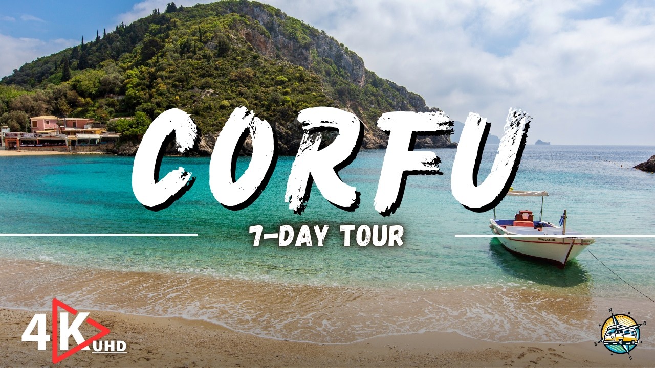 CORFU in 7 Days: Complete Travel Guide with Costs, Things to Do & See | 4K
