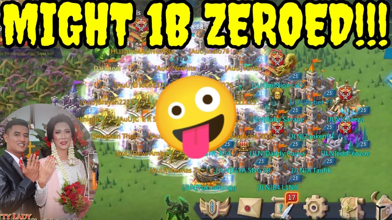 Might 1b Zeroed!!! Lords Mobile Indonesia